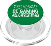 Très susceptible de jouer à des jeux vidéo tout au long de Noël PopSockets PopGrip pour MagSafe