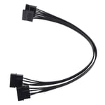 Molex IDE 4 Pin Male to 15 Pin Female SATA  Converter Adapter Cable Hard1284