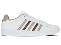 K-Swiss Homme Court Tiebreak II Basket, Wh Taup Tek Jurscgld, 43 EU