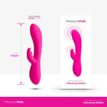 Rechargeable vibrating rampant Rabbit, Waterproof Sex Toy, G-spot Vibrator