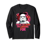 Star Wars Valentine’s Day You’re the Droid I’m Looking For Long Sleeve T-Shirt