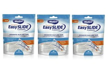 3 Packs x Wisdom Clean Between Easy Slide 30 Flossers Advanced Silk-Like Tape