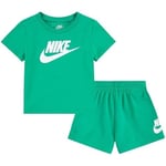 Nike Ensemble complet enfant CLUB TEE ET SHORT 56L596, rouge, 9 mois