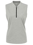 donhobo Women's Gym Sports Tops,Workout Yoga Tank Tops for Women,Summer Running Short Sleeve T Shirt,Quick Dry Fitness Loose Athletic Yoga Vest (Silver Gray L).