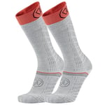 Sidas Mixte Merino Performance - Chaussettes De Ski Homme Femme, Rouge, 47-49 EU