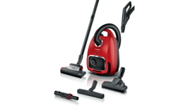 Bosch Series 6 Bagged Vacuum Cleaner Proanimal Red