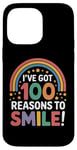 iPhone 14 Pro Max 100th Day of School I've Got 100 Reasons to Smile Case