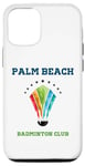 Coque pour iPhone 12/12 Pro Beach Florida Athletics Preppy Badminton Club Raquette