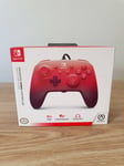 Nintendo Switch PowerA Enhanced Wired Controller - Fuchsia Fantasy, pink,