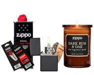 Zippo - Zippo Ligther pakke - Klassisk Lighter med Lys