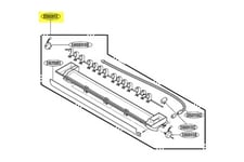 LG Pièces détachées climatiseur Lg Discharge(indoor) sn ggrd ls-n3660cl 200 pour lg - 3531a10056e