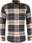 Barbour Men's Barbour Hogside Tartan Regular Shirt Autumn Dress, L