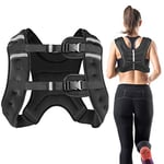 Weighted Vest 2kg 5kg 10kg Weight Vest, Weighted Vests for Men Women for Running Training Workout Jogging Walking Gym Strength Training