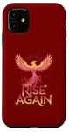 iPhone 11 Phoenix Rising: Ignite the Flame Within Case