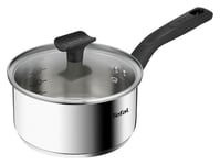 TEFAL Tefal Titanium Max 18cm Aluminum Sauce Pan - Grey