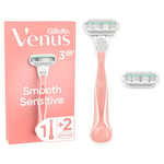 Gillette Venus Smooth Sensitive Rakhyvel med extra rakblad 1 st