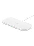 Choetech T535 dual fast wireless charger (white)