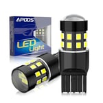 APOOS W21W LED 7443 7440 992 Ampoule 24 pièces de puces 2835 Remplacer pour Voiture Feu Arrière DRL Feux de Jours Clignotants Frein Lampe Feu de Recul 6500K Blanc 2 pièces