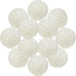 12x Lanterne Papier 30 cm Collection Liberty - Suspension Boule Papier 30 cm (12'') type Lanterne Japonaise pour Decoration Mariage - 12 pièces - Le