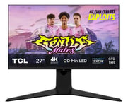 Ecran PC Gaming TCL 27R83U QD-Mini LED 27" 4K UHD Noir