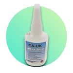 CA-UK CA028 Ultra Thin Cyanoacrylate Superglue, Wicking Bond - 50g