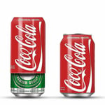 Lyckobringande Silikon Coca-Cola Flaskhölje - Drycksskydd Röd, 330ml, 2-pack