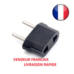 Adaptateur Secteur Prise Americaine US USA vers France Europe EU Eur FR voyage