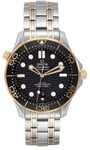 Omega 210.20.42.20.01.002 Seamaster Diver 300M Sort/18 karat guld Ø42 mm