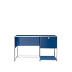 USM - USM Haller Desk Unit A -  Gentian Blue - Skrivebord - Fritz Haller,Paul Schärer - Blå - Metall