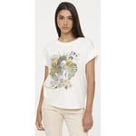 T-shirt Lee Cooper  T-shirt ALAMY Ivory