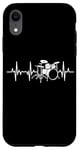 Coque pour iPhone XR Batterie de musique ECG Heartbeat Band Drum Kit