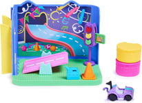 Gabby’s Dollhouse, Carlita Purr-ific Play Room with Carlita Toy Car, Furniture 3