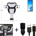 Car holder air vent mount for Huawei Honor Play 4 5G cell phone mount