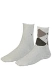 Tommy Hilfiger Women's Socks beige Beige (Light Beige Mix 360) 6/8, (2 Pairs per pack)