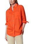 Marc O'Polo 403081142337 Blouse, Fruity Orange, 38 Femme