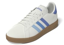 adidas Femme Grand TD Lifestyle Court Casual Shoes Chaussures, Core White Clear Sky Gum10, 43 1/3 EU