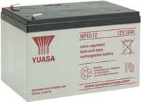 Yuasa 12V 12Ah (AGM) batteri 151 x 98 x 97