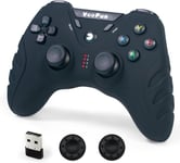 Manette Pc Sans Fil,Manette Ps3 Avec Hall Joystick(No Drift),Gamepad Pc Gamer Avec Double Vibration,Pour Windows 11/10/8/7,Ps3,Lap