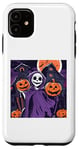 Coque pour iPhone 11 Trick or Treat Halloween effrayant