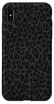 iPhone XS Max Black And White Cheetah Leopard Print Phone Case Cute Animal Case