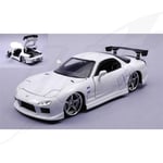 FR- Jada Toys MAZDA RX-7 "FAST AND FURIOUS" 1993 WHITE 1:24 - JADA03065