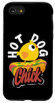 iPhone SE (2020) / 7 / 8 Hot Dog Chick Fun Quirky Graphic Humor Case