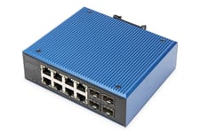 Digitus Dn-651153, Ohanterad, Gigabit Ethernet (10/100/1000), Full Duplex, Strömförsörjning Via Ethernet (Poe) Stöd