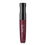 Rimmel London Stay Matte huulipuna 5,5 ml, 860 Urban Affair