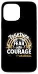 iPhone 13 Pro Max Childhood Awareness Gold Ribbon We Turn Fear Into Courage Case