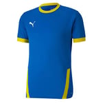 PUMA Homme T-Shirt, Limonade Bleu Électrique - Cyber Jaune, 3XL