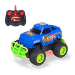 Dickie Toys Monstertruck Rep Attack RC - Voiture télécommandée pour Enfants à partir de 6 Ans avec télécommande (2 canaux FS, 2,4 GHz) et Piles, 15,5 cm, jusqu'à 10 km/h