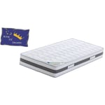 King Of Dreams - Matelas 70x190 contact Mousse à Mémoire de Forme 50 Kg/m3 - Trés Ferme - 23 cm King