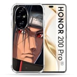 Cokitec Coque Renforcée pour Honor 200 Pro 5G Manga Naruto Itachi Visage