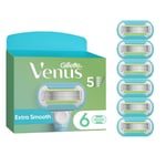 Venus - Gillette Venus Extra Smooth Razor Blades - Green/White - 6 pcs